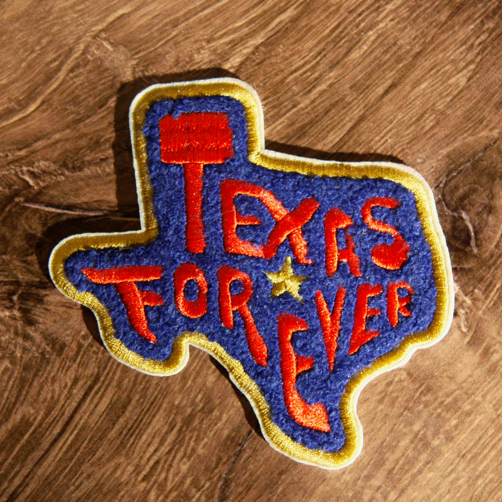 Texas Forever State Chenille