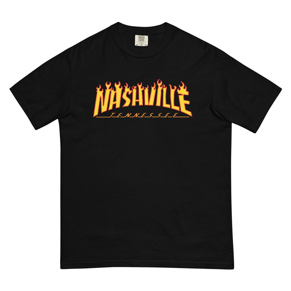 NASHVILLE - garment-dyed heavyweight t-shirt