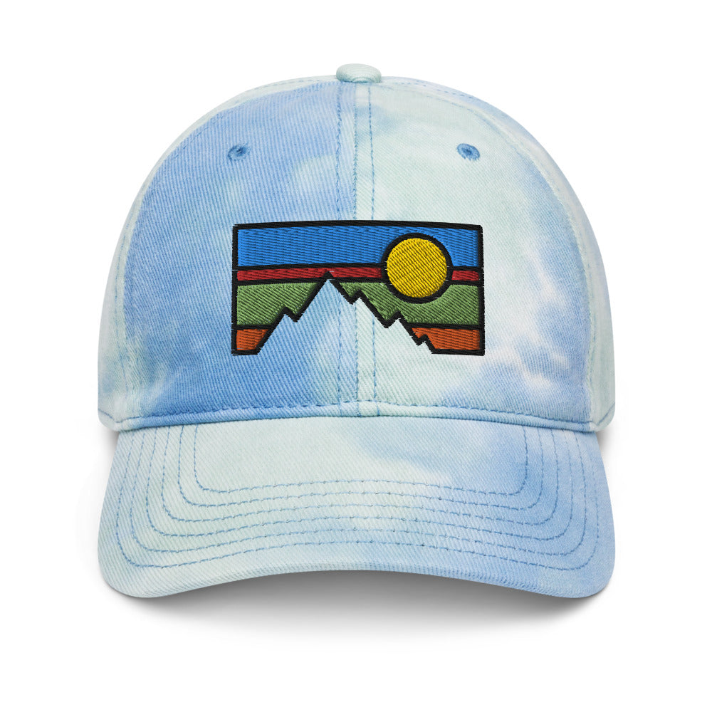 Mountain Tie dye hat