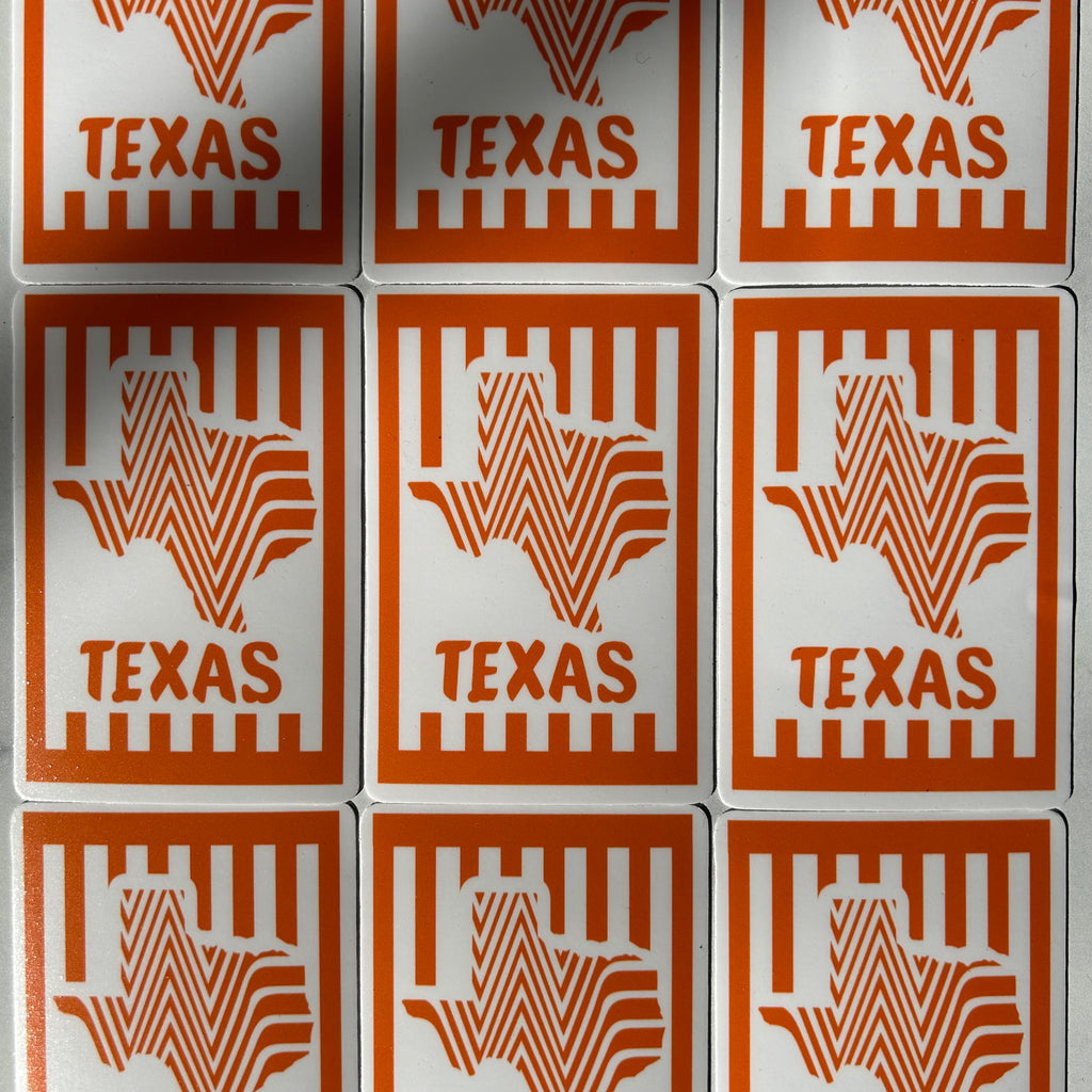 Texasburger sticker