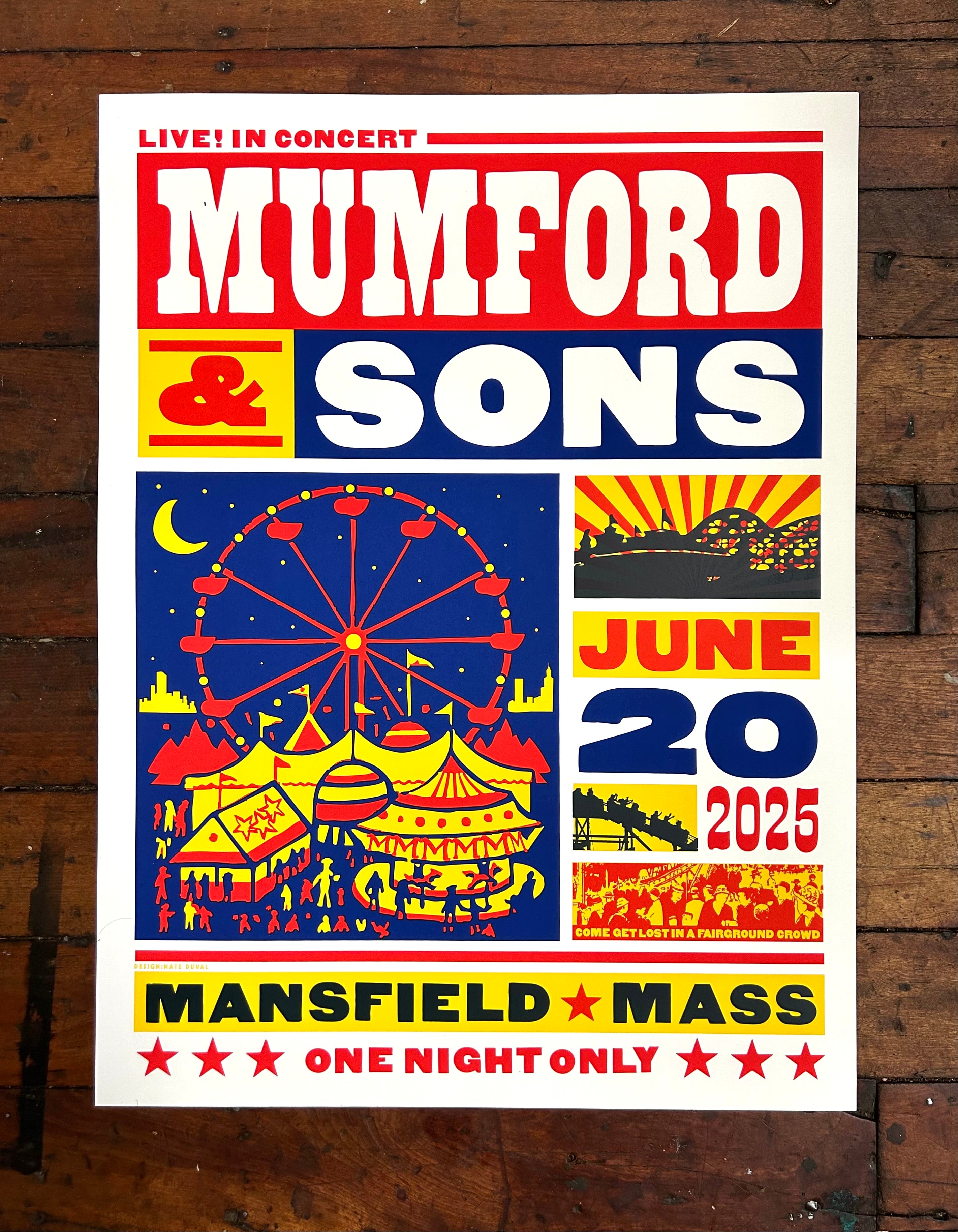 Mumford & Sons- Mansfield | NateDuval.com