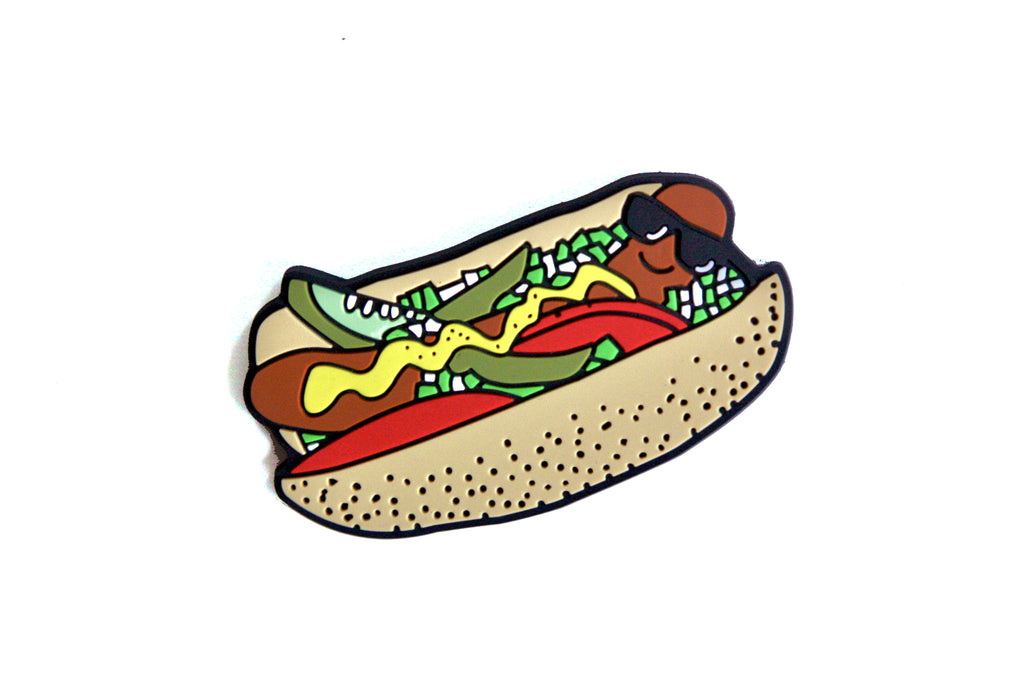 Chicago Dog Magnet