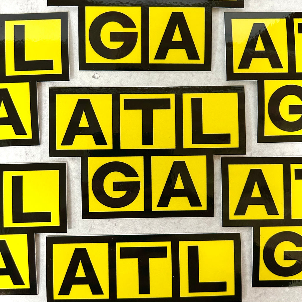 ATL GA Sticker