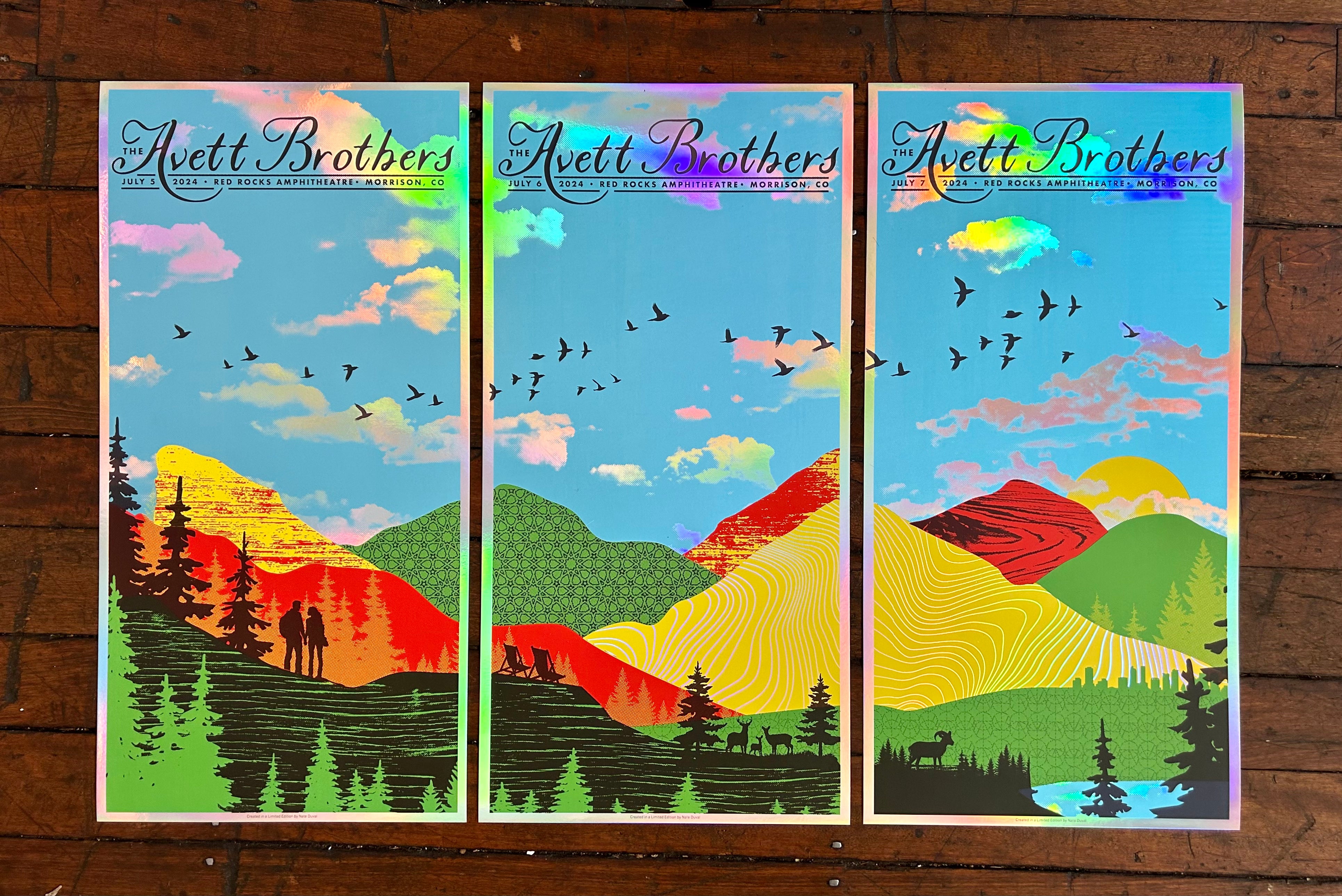 Avett Brothers Red Rocks 2024 | NateDuval.com