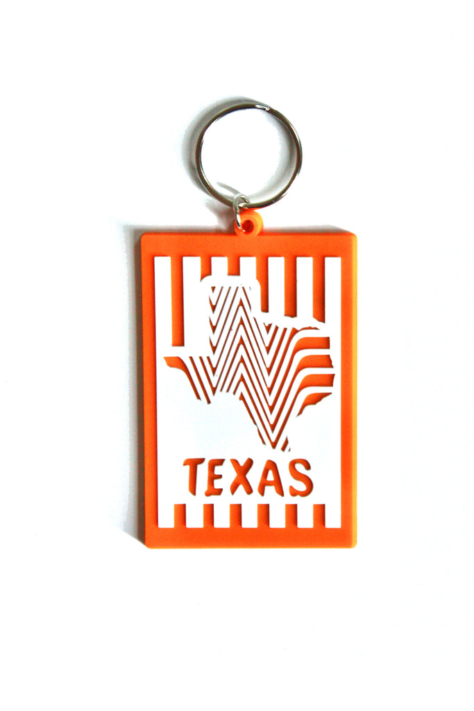 Texasburger Keychain