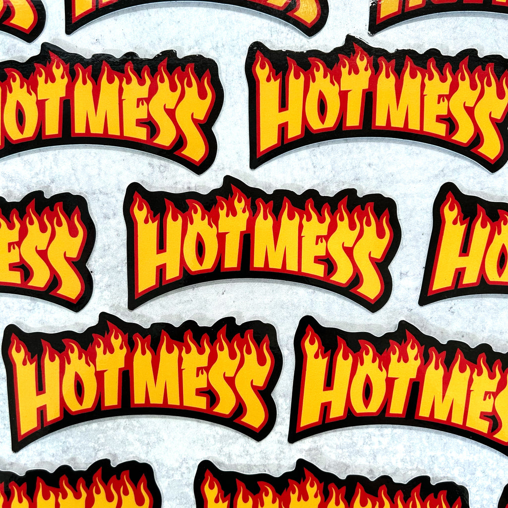 Hot Mess Sticker