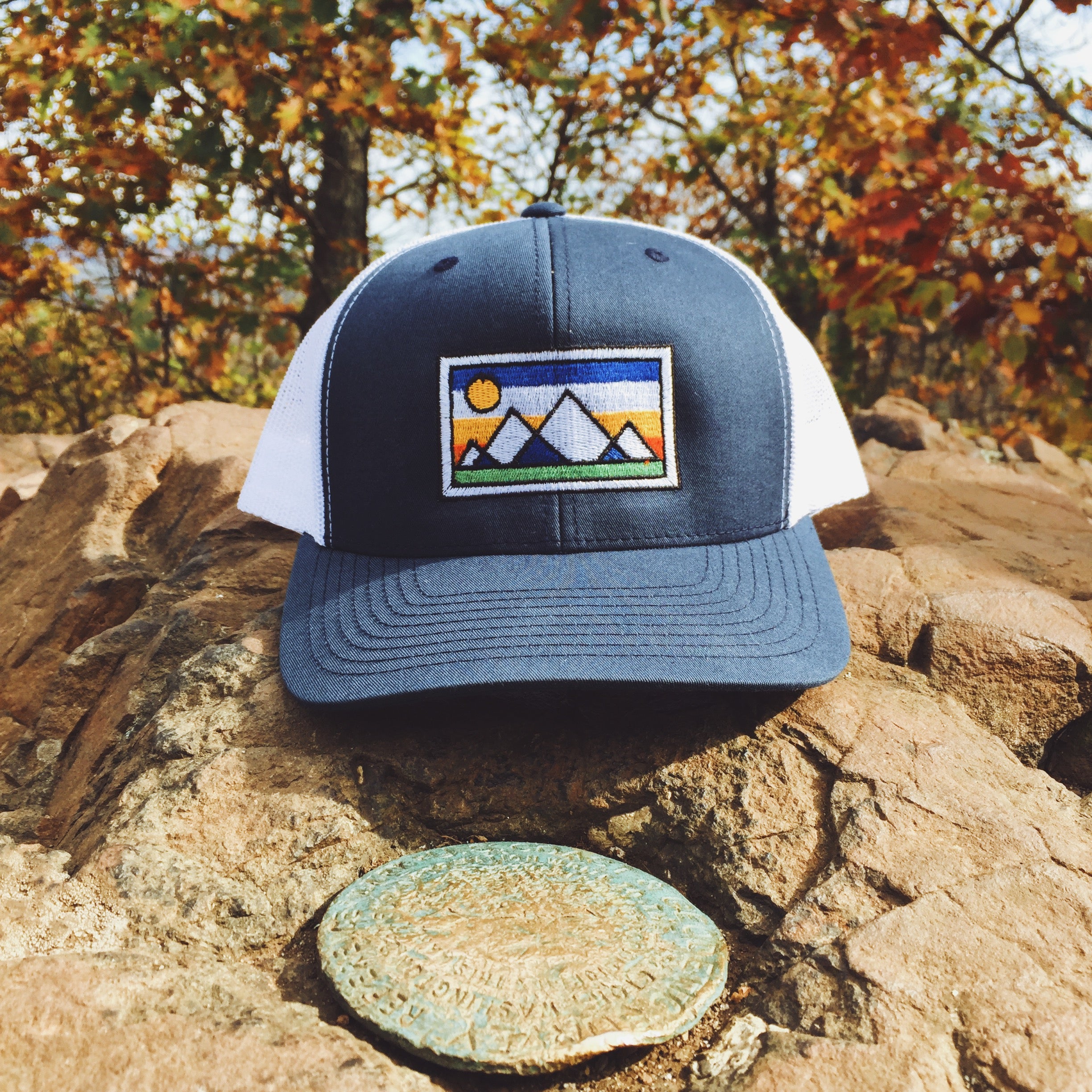 Sunset Sarsaparilla Trucker Hat Adjustable Mesh Back Unisex Cap Tropical Sun Snap Back Trucker - Freeline Surf Shop main image 4