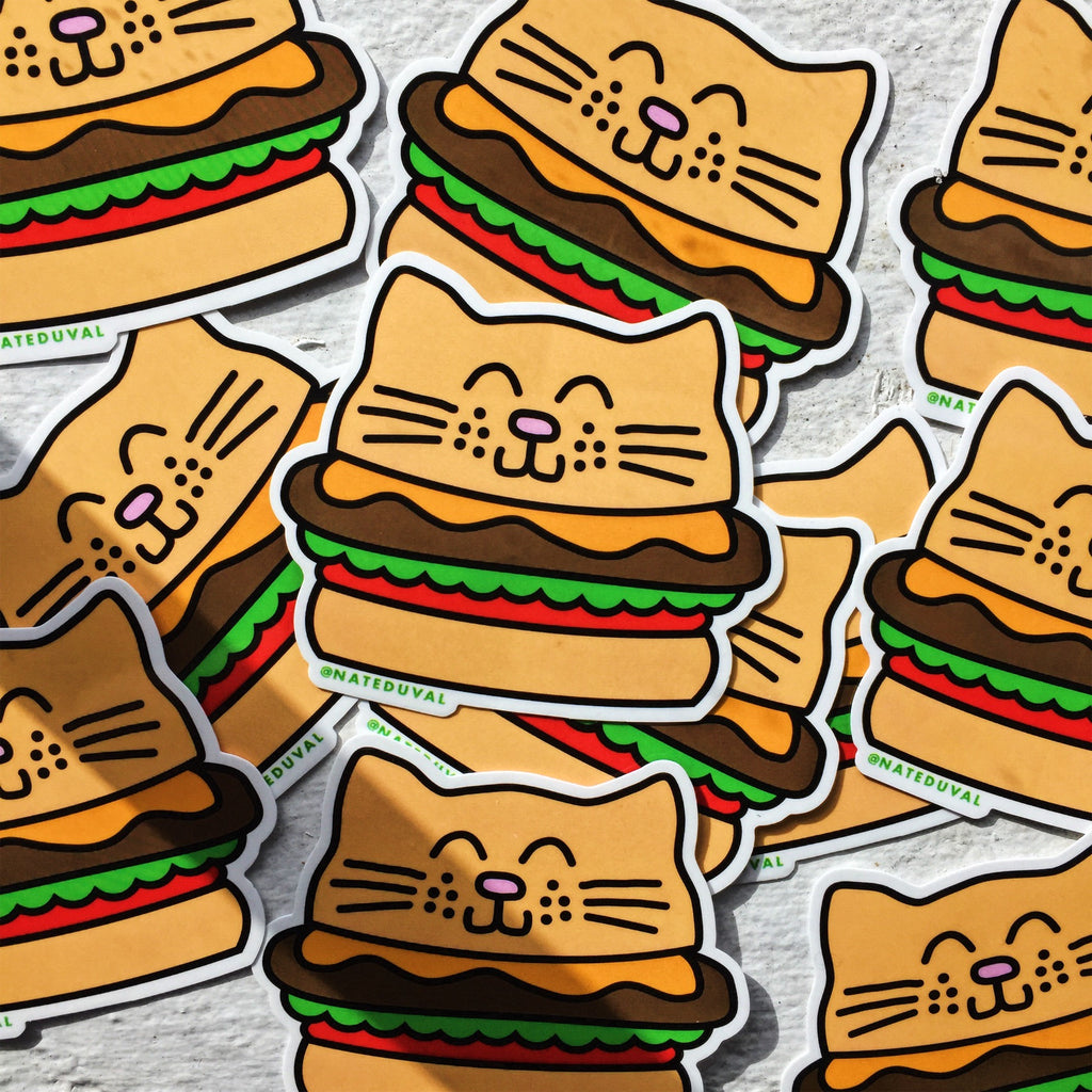 catburger sticker
