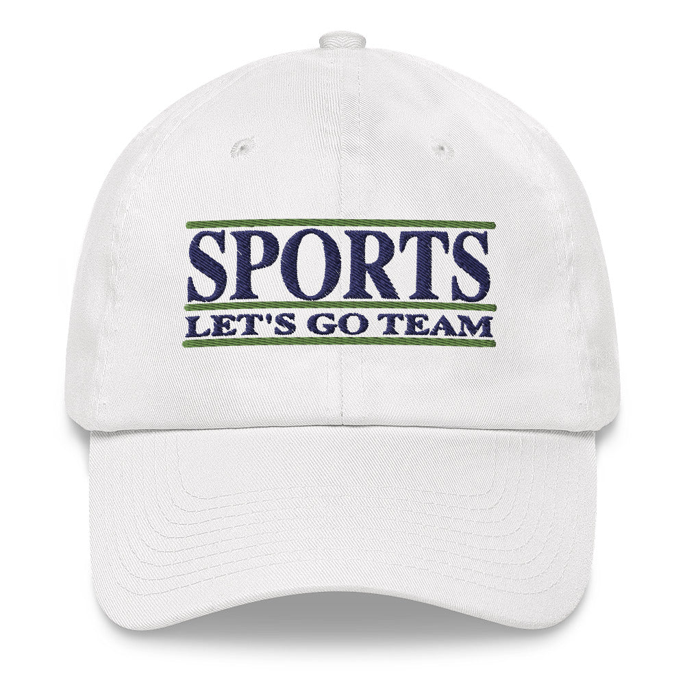 Hat that sales says sports