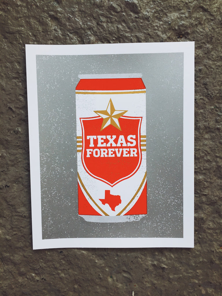 Texas Forever print