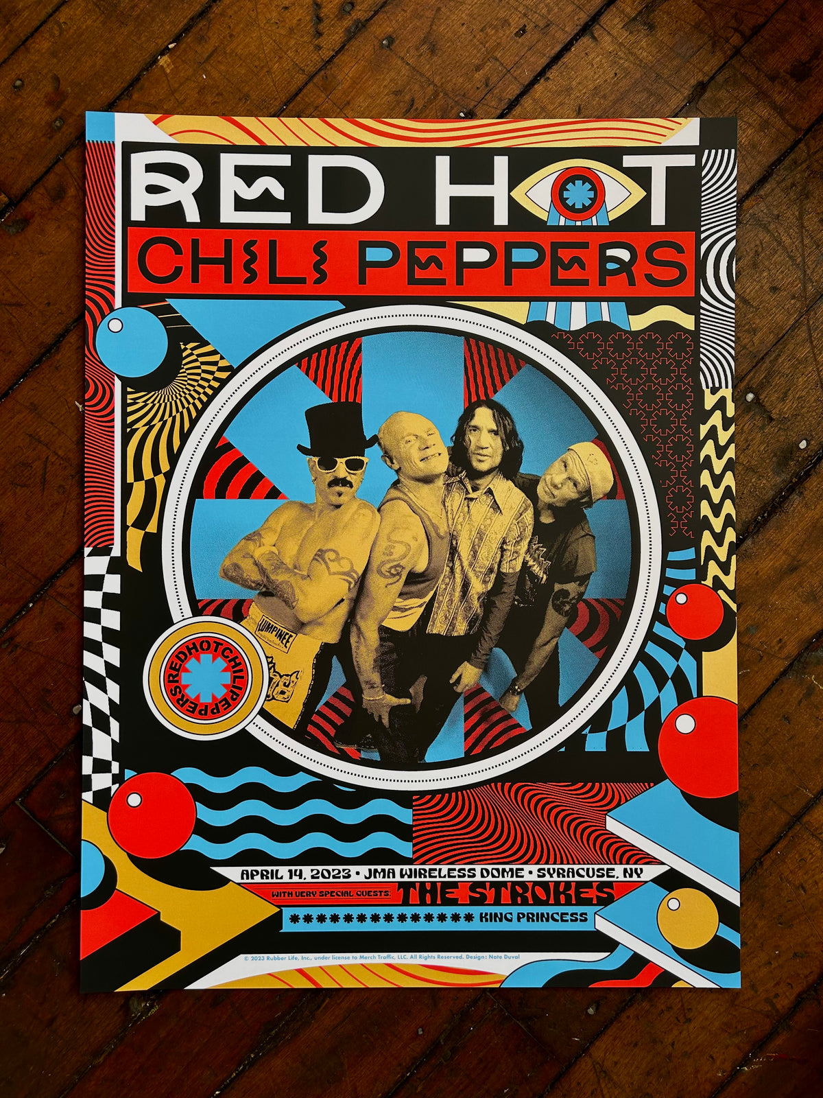 Limited Edition high quality RHCP Concert Poster