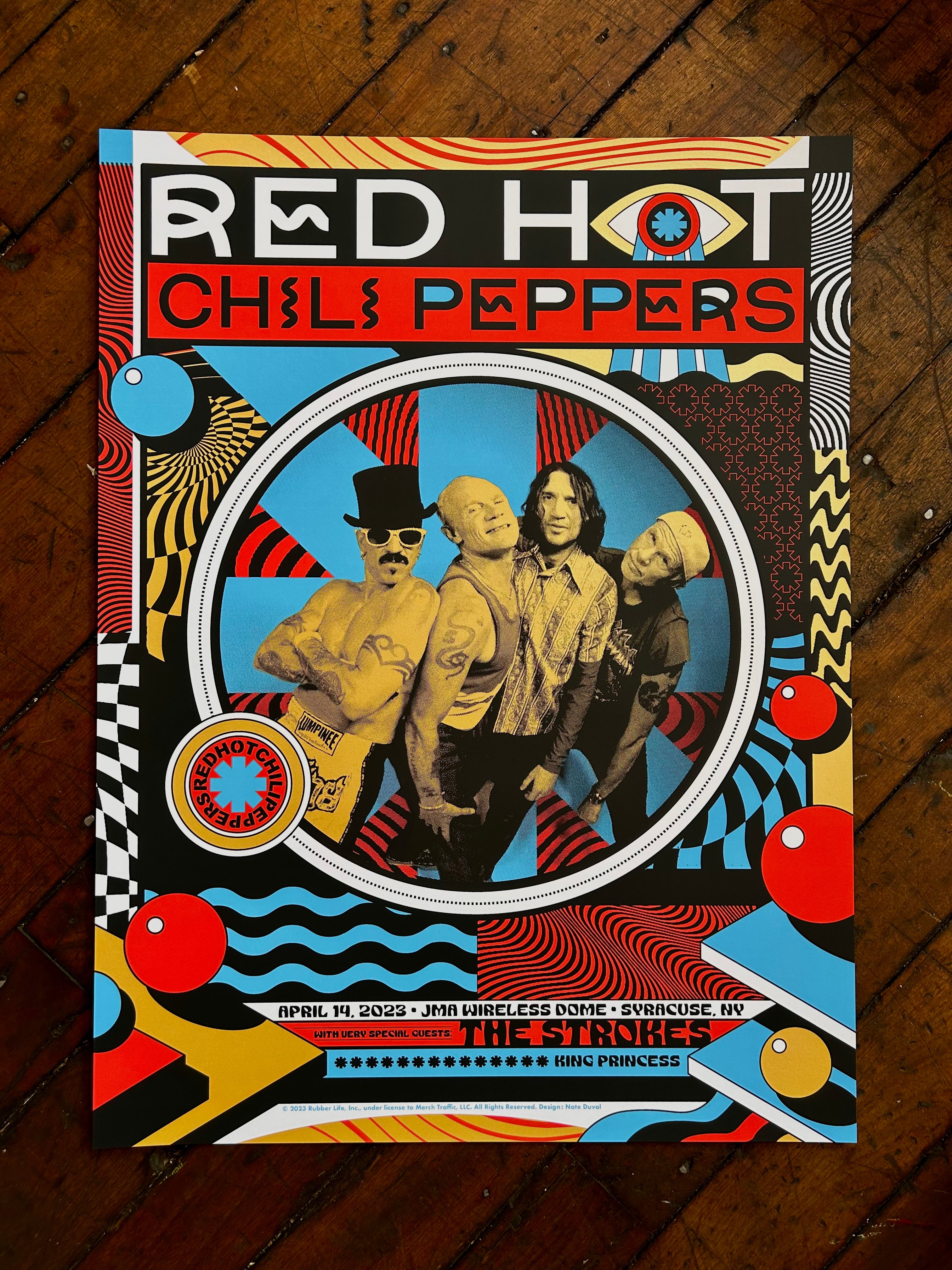 RED HOT CHILI PEPPERS KEYCHAIN 2002年USA製 Red Hot Chili