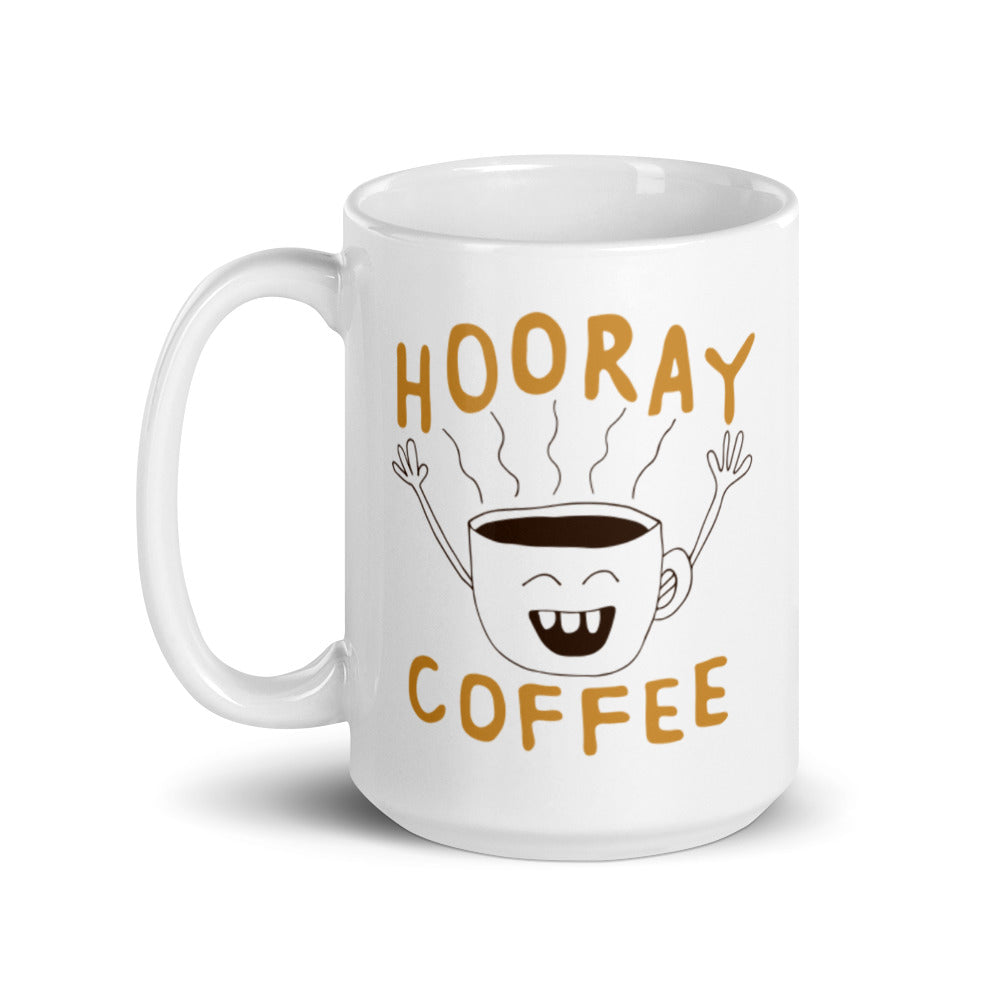 HOORAY COFFEE MUG
